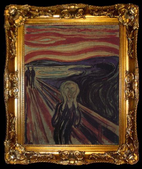 framed  Edvard Munch Whoop, ta009-2